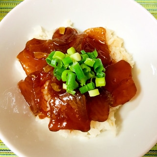 簡単マグロ漬け丼